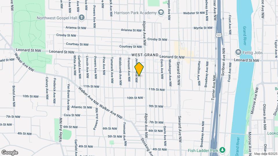 1036 Jennette Ave NW Map and Location Details