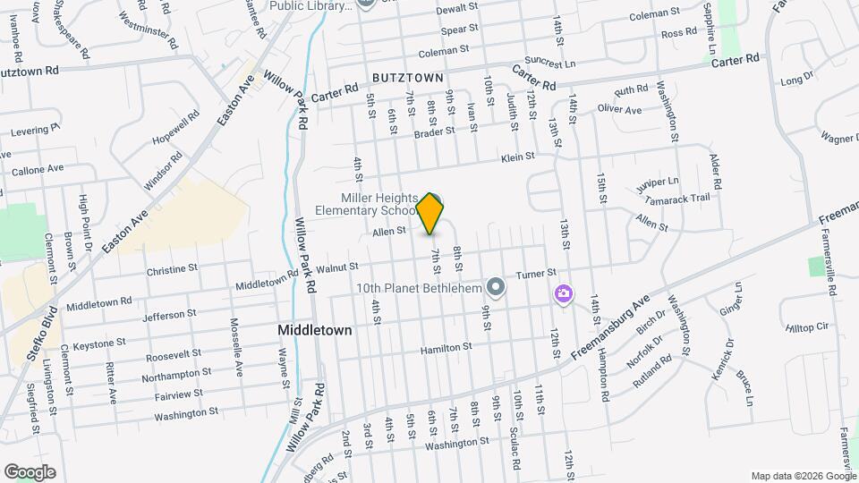 2121 7th St Map and Location Details