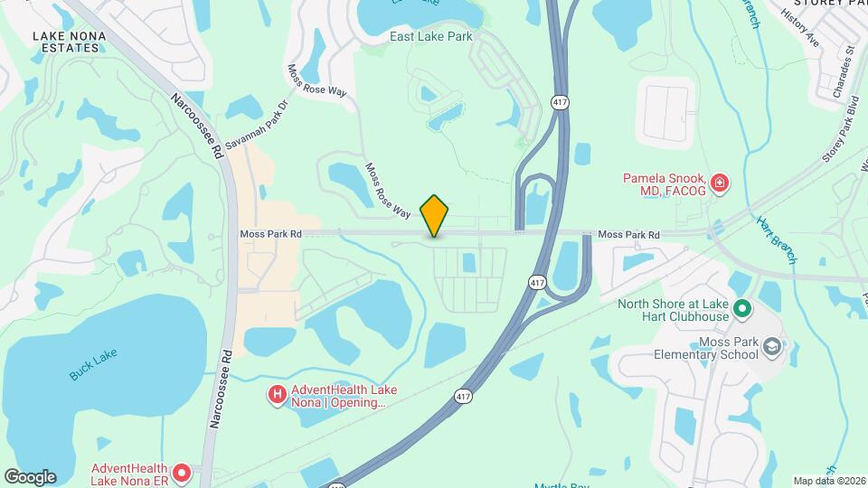 10709 Savannah Landing Cir Map and Location Details