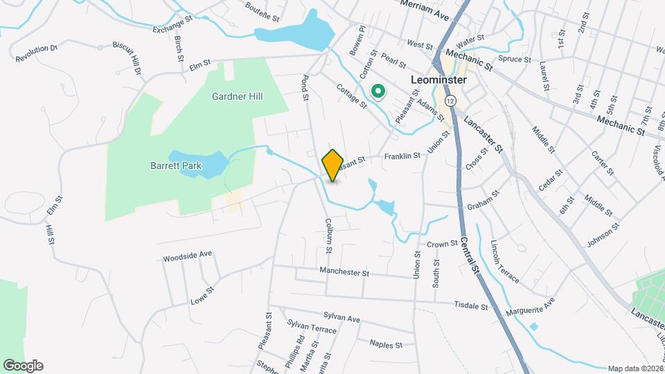 192 Pleasant St Map and Location Details