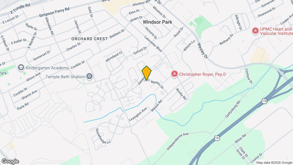 1001 Nanroc Dr, Unit 30 Map and Location Details