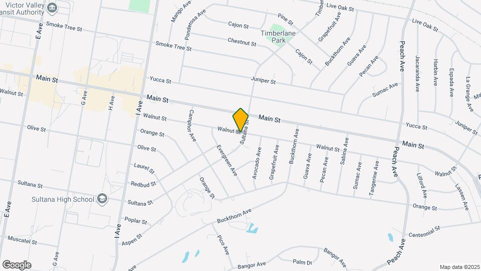 17805 Walnut St Map and Location Details