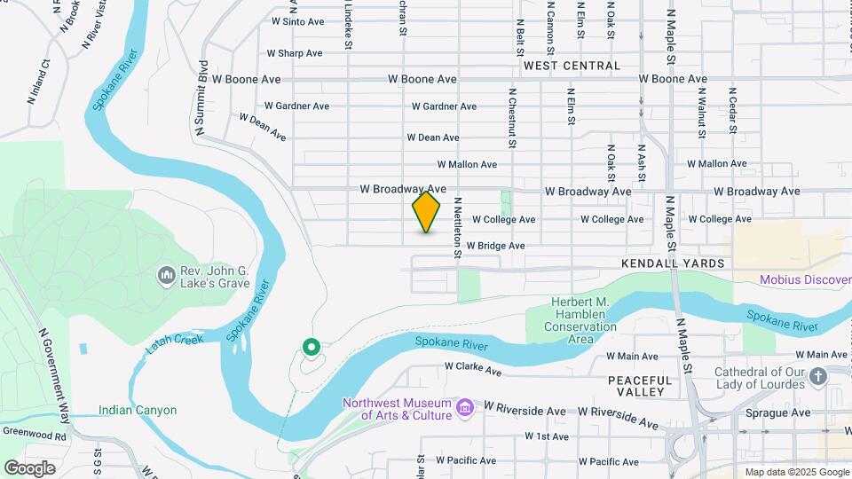 2402 W Bridge Ave Map and Location Details
