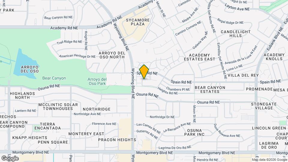 8420 Chambers Ct NE Mapa y Detalles de la Ubicación