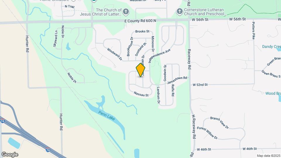 5548 James Blair Dr Map and Location Details