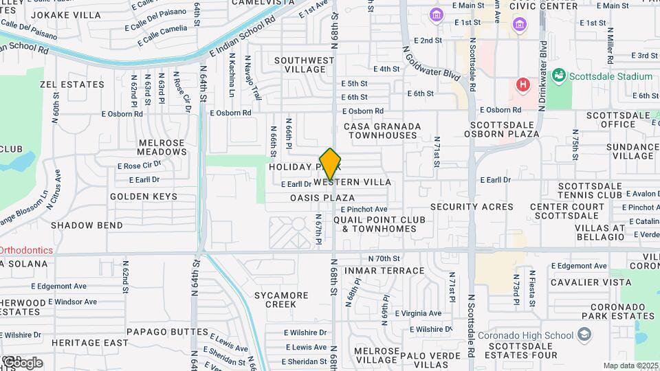 3108 N 68th St Map and Location Details