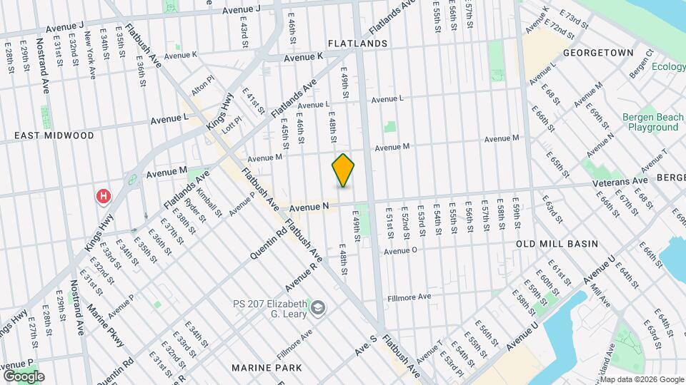 1689 E 48th St, Unit 2 Mapa y Detalles de la Ubicación