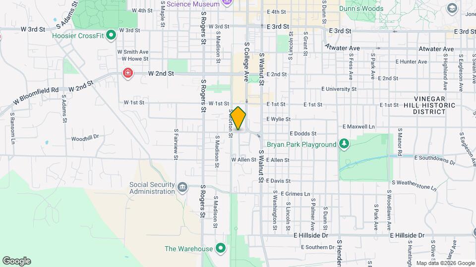 231 W Dodds St Mapa y Detalles de la Ubicación