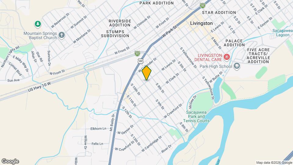 810 W Lewis St Map and Location Details