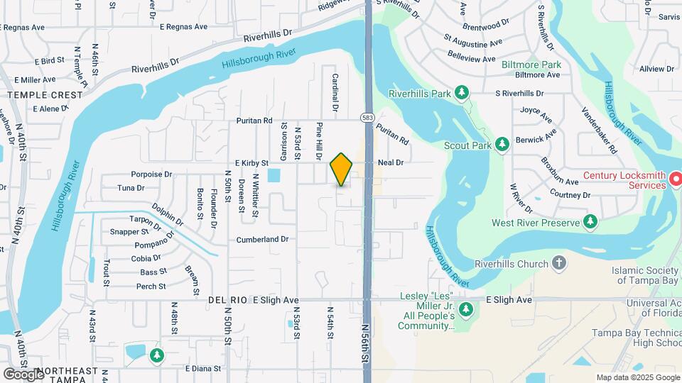 5504 Pokeweed Ct Map and Location Details