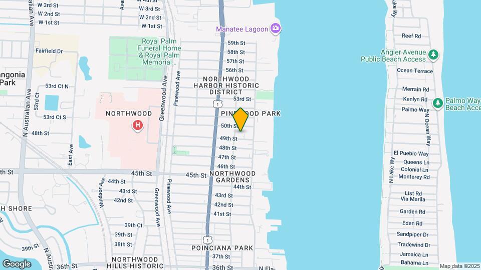 429 49th St Map and Location Details