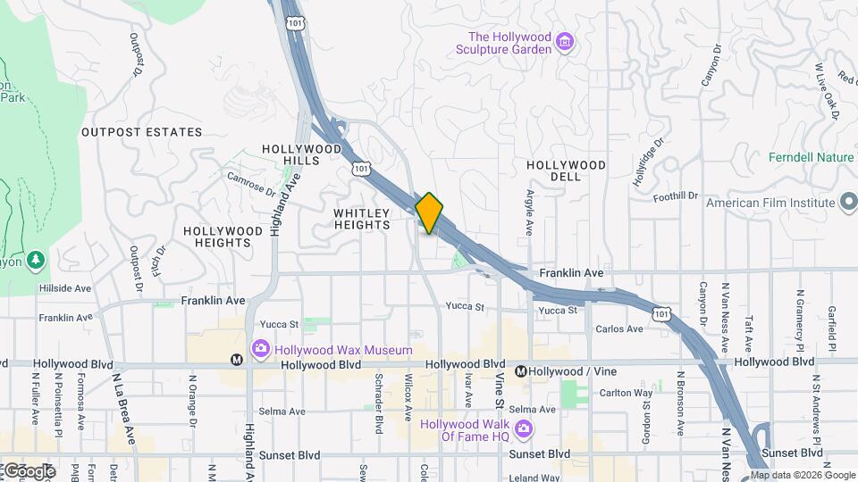 1941 1/2 Holly Dr Map and Location Details