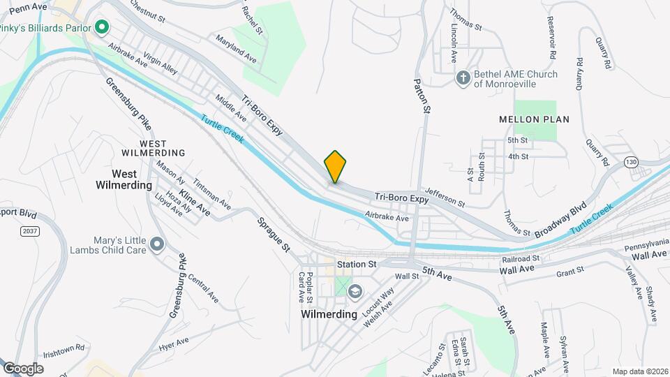 556 Middle Ave Map and Location Details