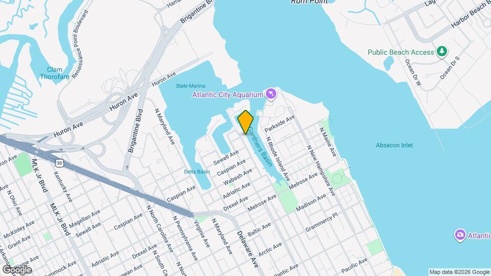 739 N Massachusetts Ave Map and Location Details