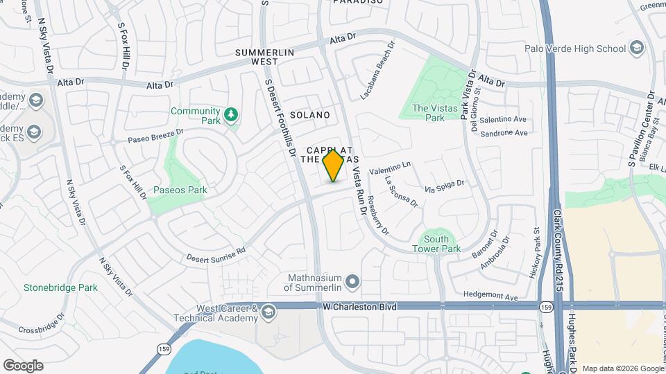 11705 Grotta Azzurra Ave Map and Location Details