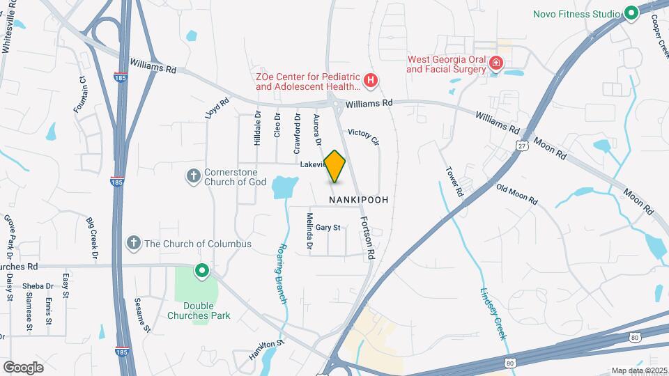 7728 Aurora Dr Map and Location Details