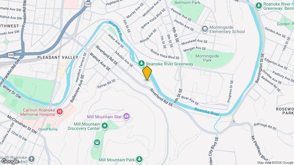 1020 Primrose St SE Map and Location Details