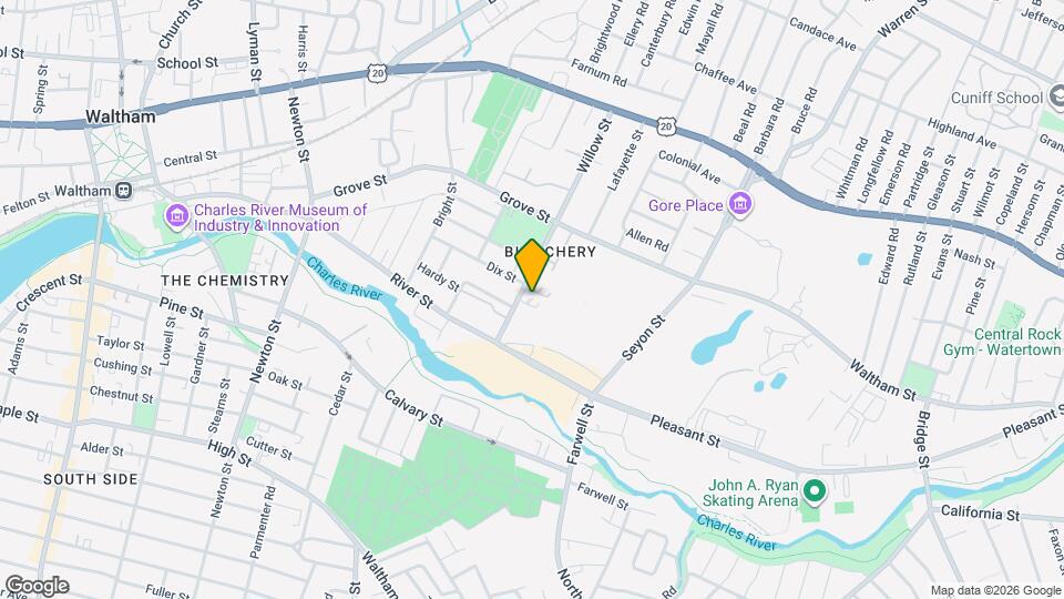 12 Foundry Ave Map and Location Details