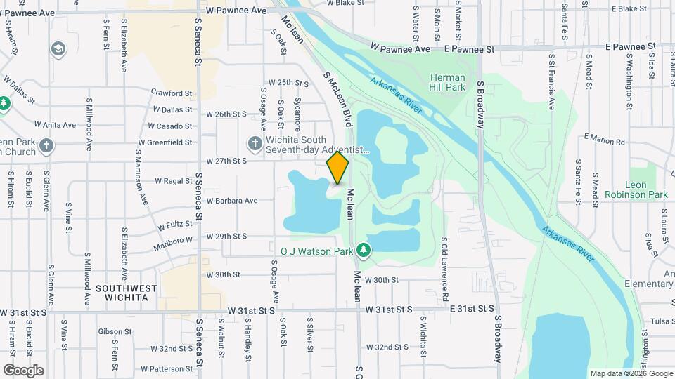 501 W 27th St S Map and Location Details