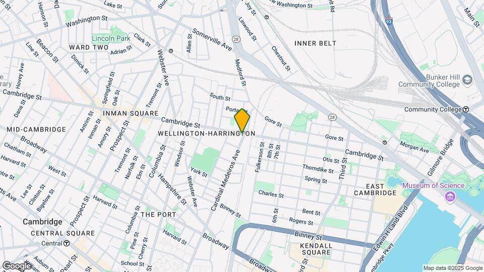 720 Cambridge St, Unit 2 Map and Location Details