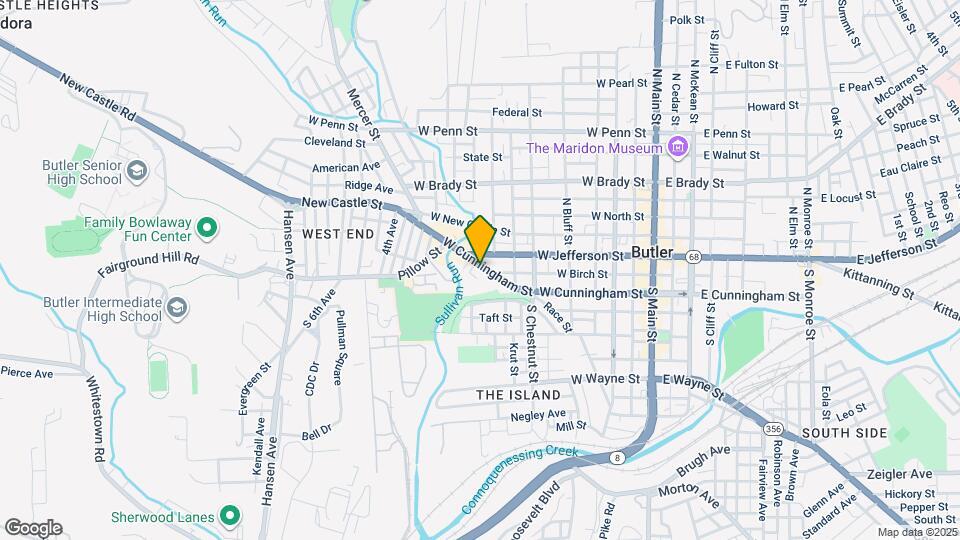 449 W Cunningham St Map and Location Details