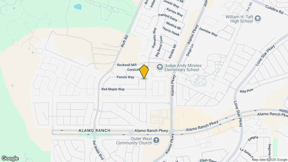 5823 Palmetto Way Map and Location Details