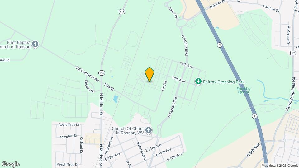 1230 Red Clover Ln Map and Location Details