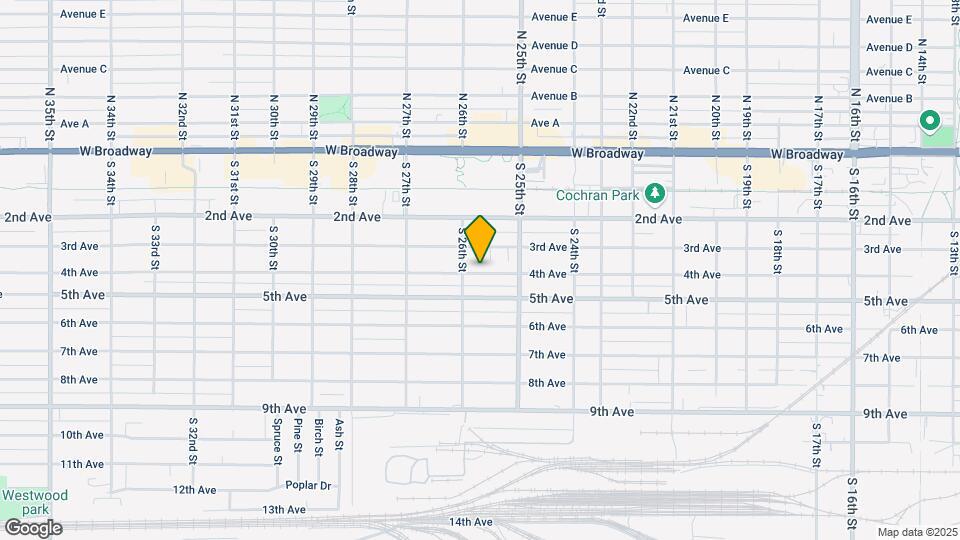 2538 4th Ave Map and Location Details