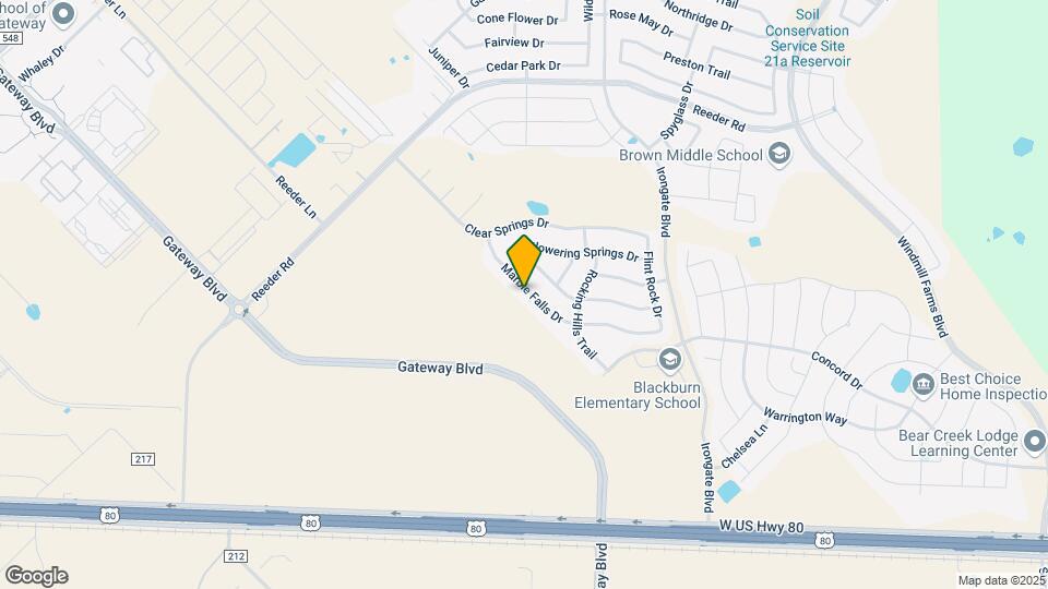 3123 Marble Falls Dr Map and Location Details