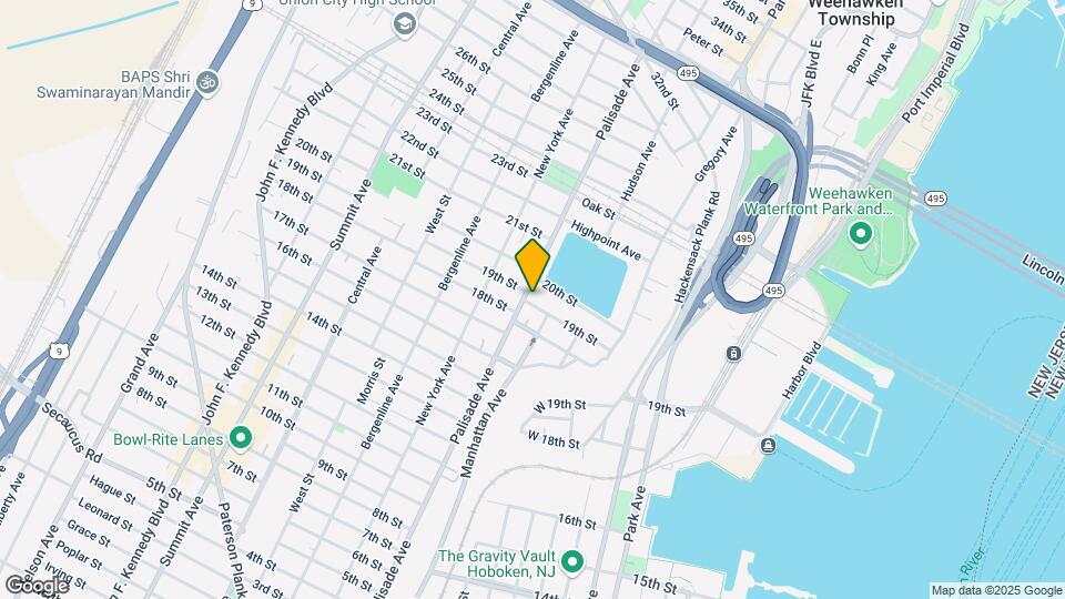 1902 Palisade Ave Mapa y Detalles de la Ubicación