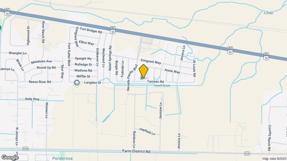 1222 Jacob Ln Map and Location Details