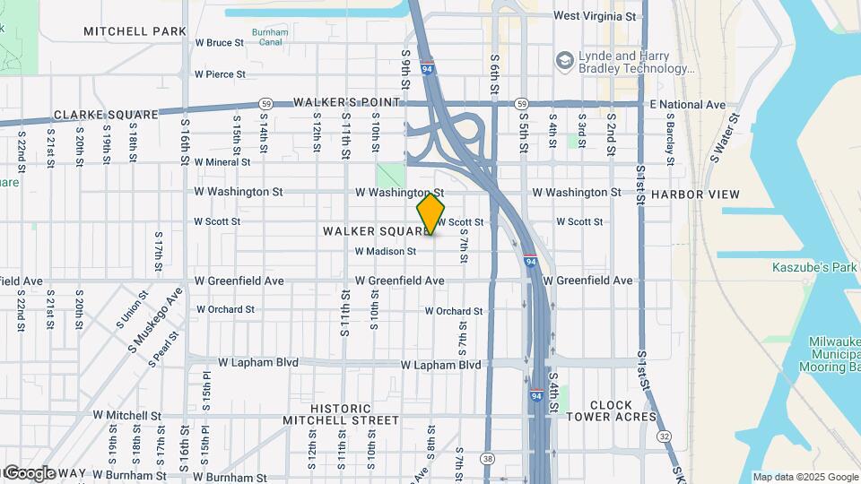 1223-1237 S 8th St Mapa y Detalles de la Ubicación
