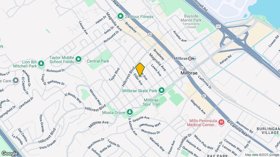 240 Elder Ave Map and Location Details