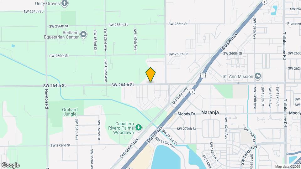 14755 SW 264th St Map and Location Details