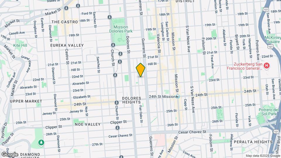 155 Fair Oaks St Map and Location Details