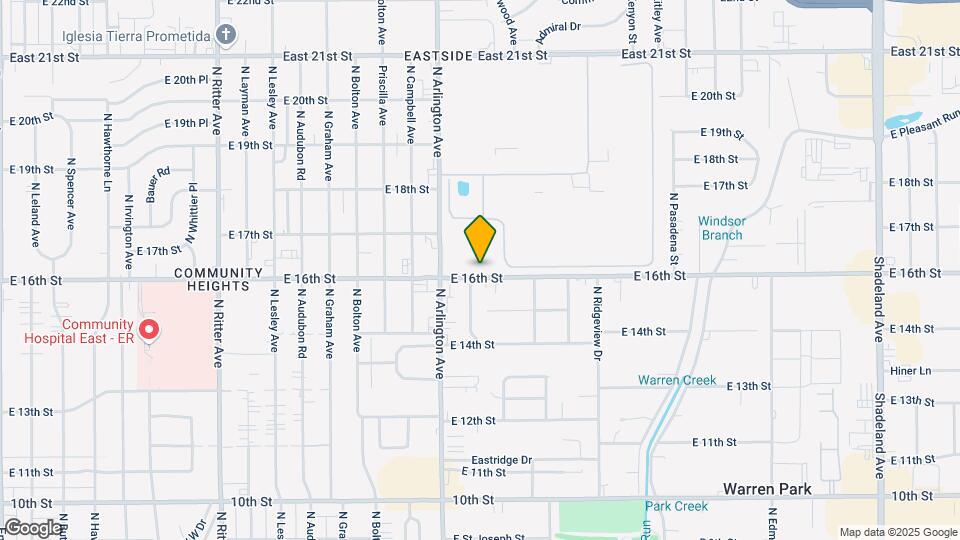 6054 E 16th St Mapa y Detalles de la Ubicación