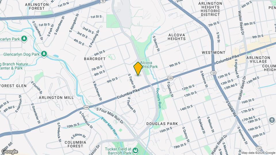 934 S George Mason Dr Map and Location Details