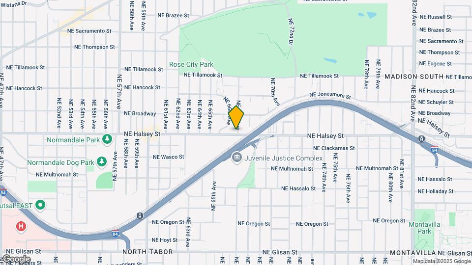 6623-6637 NE Halsey St Map and Location Details