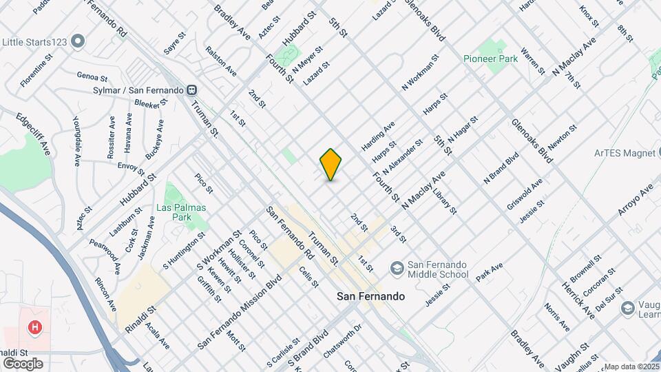 202 Harding Ave Mapa y Detalles de la Ubicación