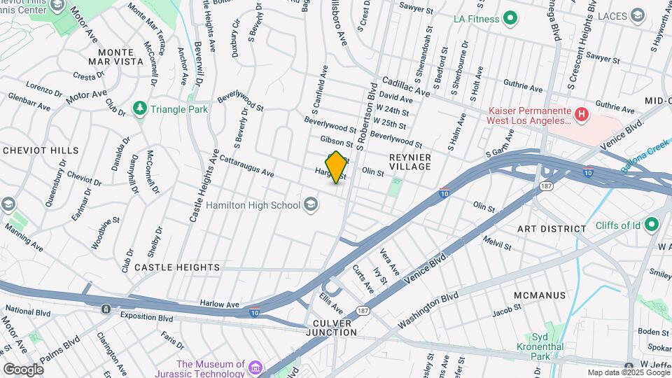 9041 Cattaraugus Ave Map and Location Details