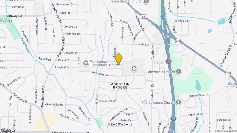3664 Mecklinburg Pl Map and Location Details