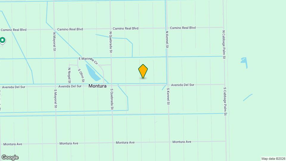 551 Avenida Del Sur Map and Location Details