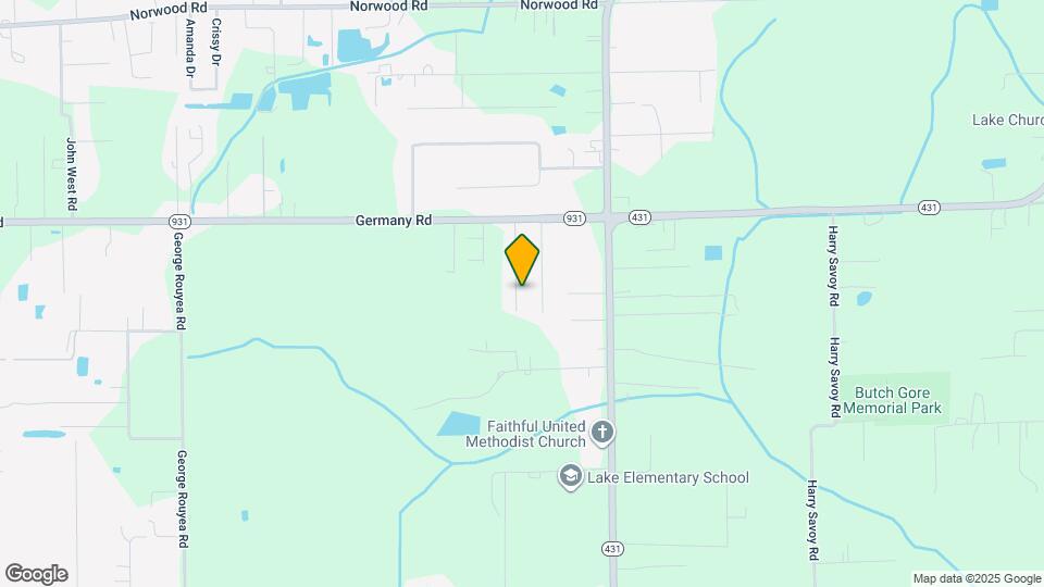 14450 Lake Meadows Ct Map and Location Details