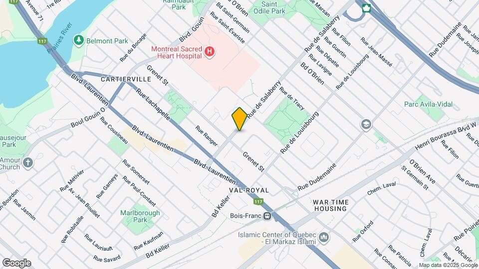 5700 De Salaberry Rue Map and Location Details