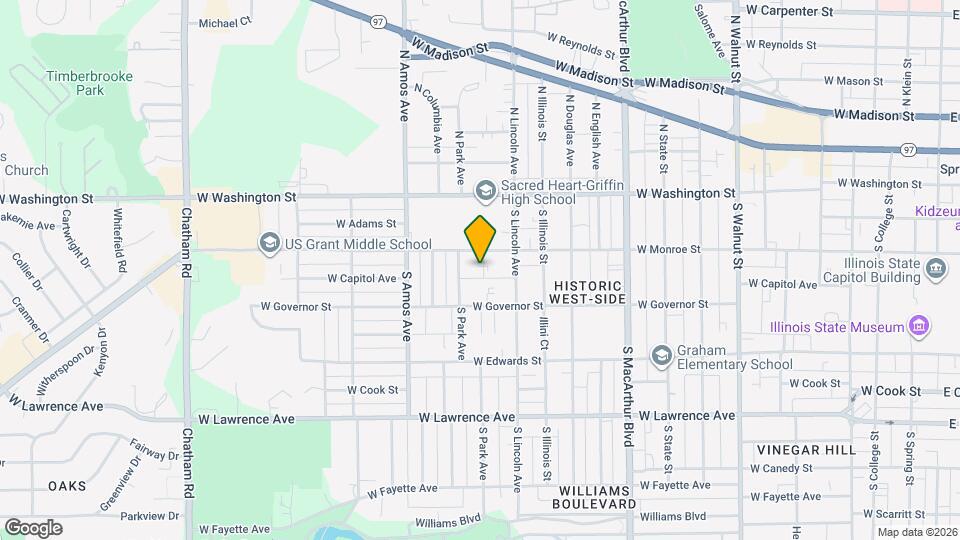 1222-1224 W Monroe St Map and Location Details