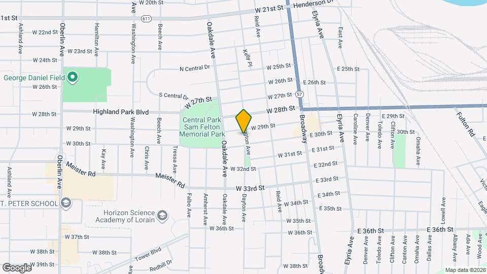 2930 Lexington Ave Map and Location Details