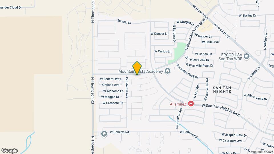 4106 W Federal Way Mapa y Detalles de la Ubicación