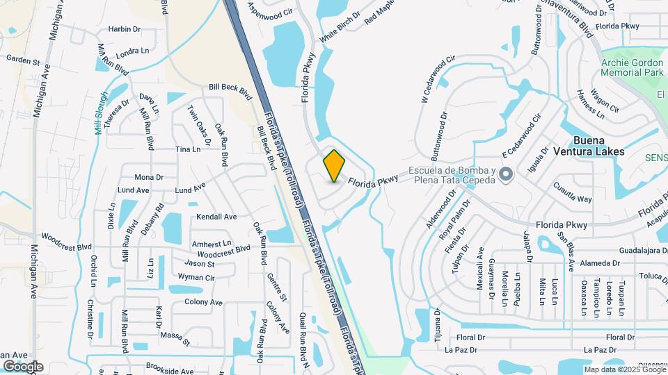 805 Sprucewood Ln Map and Location Details