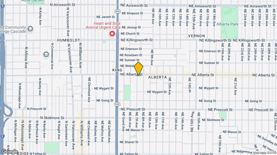 4950 NE 7th Ave Map and Location Details