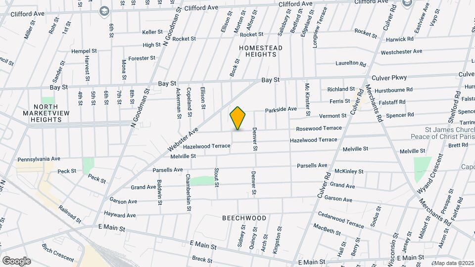 127 Rosewood Ter Map and Location Details